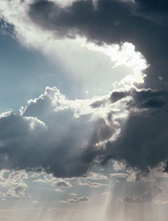 Clouds Over the Kalahari Desert