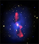 Galaxy Cluster MS 0735